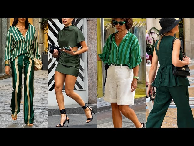 ITALY'S MAGIC OF AUGUST FASHION 2026: LUXURY OUTFITS BY MILAN STREET FASHION | SUMMER SHOPPING LOOKS