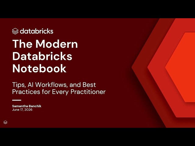 Databricks Notebooks with Genie Code: AI Workflows and Productivity Tips