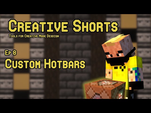 Minecraft Creative Tools E08 Custom Hotbars