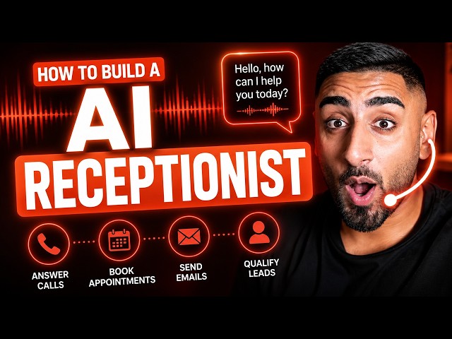 I Built an AI Voice Agent That Actually Works (AI Receptionist Full Beginner Tutorial)