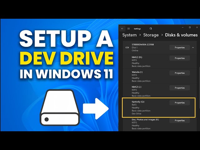 How to Setup Dev Drive in Windows 11 (2025) | Boost Development Speed | Complete Tutorial
