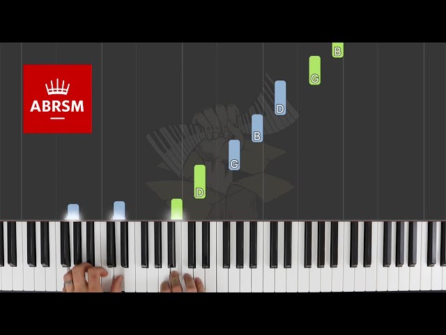 The Swing / ABRSM Piano Grade 1 2021 & 2022, B:2 / Synthesia Piano tutorial
