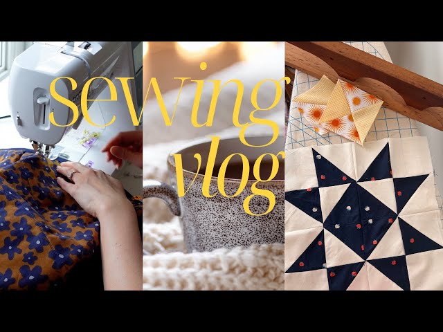Sewing Vlog | Fabric Shopping, Making a Pattern Sample and Learning to Quilt