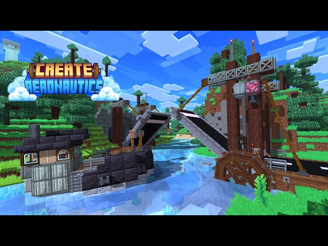 Create Aeronautics - How I made a Fully Automated Drawbridge