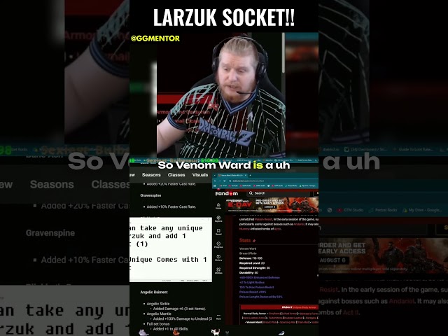 D2R RotW Patch 3.3 Ward Shield Gets A Free Socket (More Free Sockets?)
