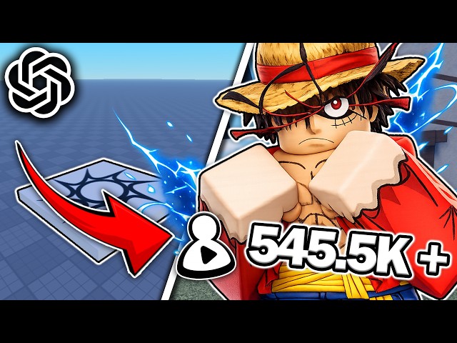Can I Make a VIRAL Roblox Anime Game with ONLY AI?