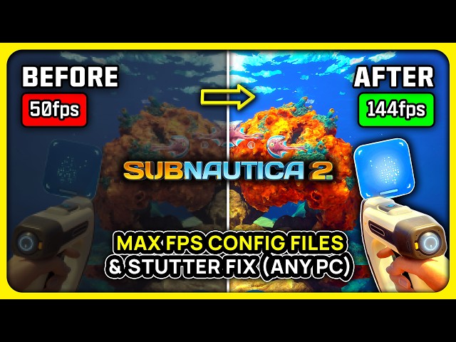 Subnautica 2 PC: Fix Stutters & Boost FPS (Config Files + Optimized Settings)