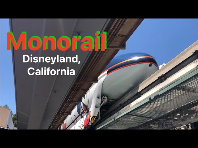 Disneyland Monorail Ride, Anaheim, California 🇺🇸