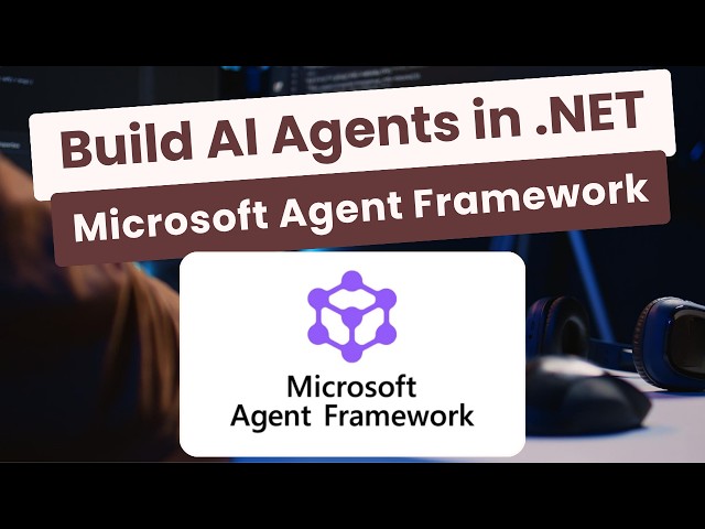 Build an AI Agent with Microsoft Agent Framework