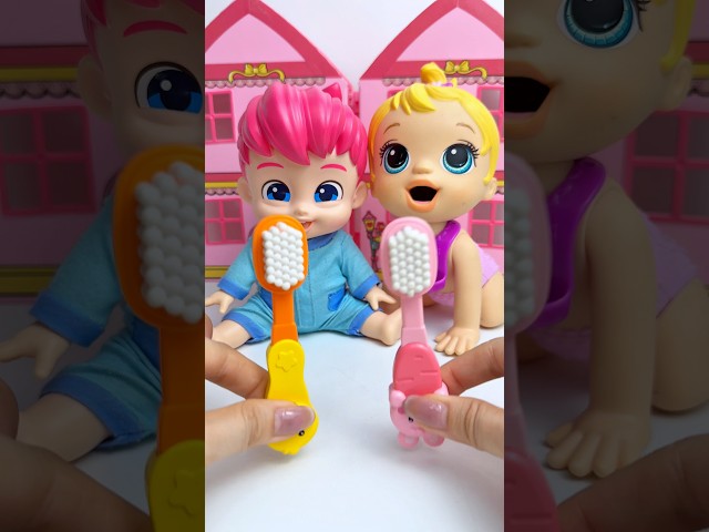 Satisfying ASMR Doctor Toy Unboxing | Minnie Mouse & Bebefinn Bath Set Toys #shorts