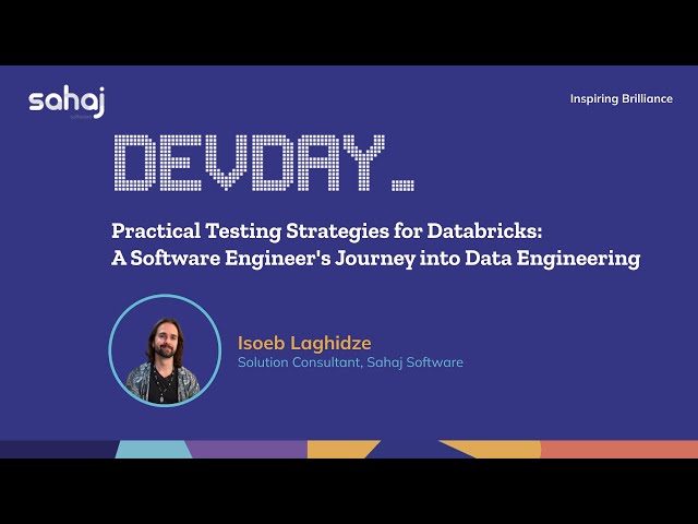 Practical Testing Strategies for Databricks: A Software Engineer’s Journey into Data Engineering