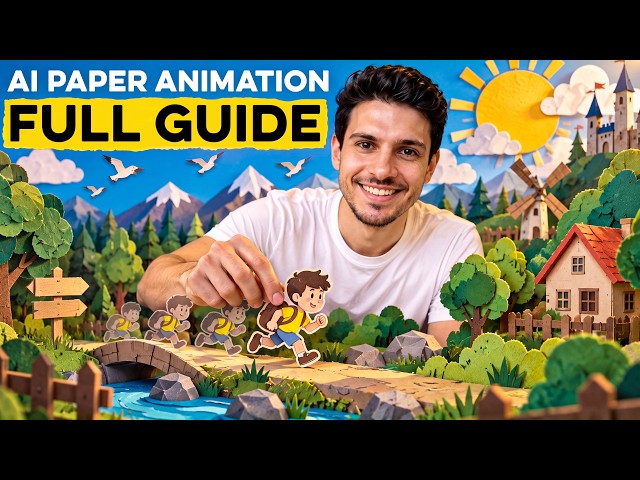 How to Make Paper Animation Videos with AI