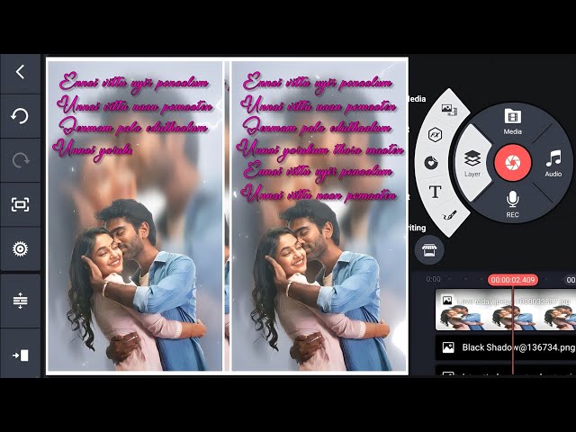 Trending Lyrics Video Status Editing Tutorial | Kinemaster Lyrics Video Editing Tutorial