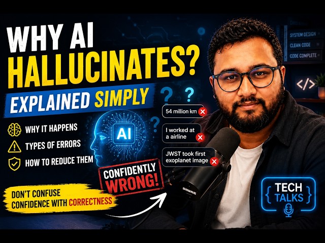 The Truth About AI Hallucinations | Why LLMs Make Mistakes