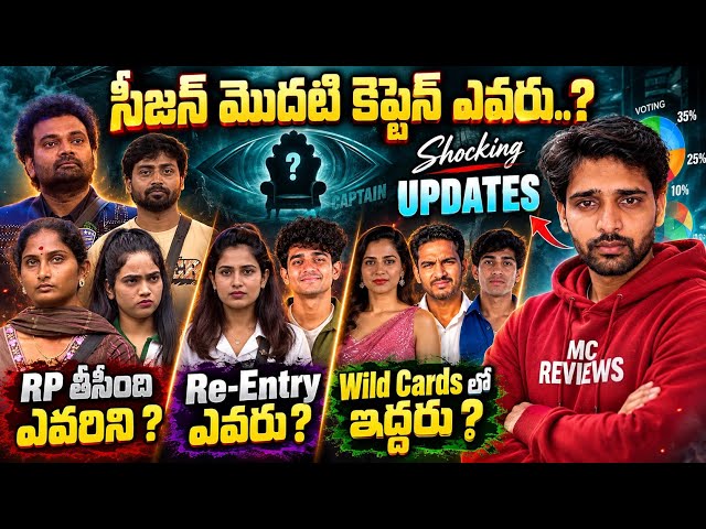 First Captain Evaru..? | Shocking Updates | Bigg Boss 10 Telugu | MC Reviews |
