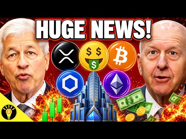 HUGE! COINBASE CITIBANK STABLECOINS, GOLDMAN SACHS $100 BILLION CRYPTO, & CHAINLINK CCIP 2.0!