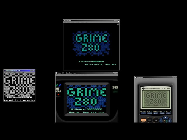 Grime Z80 - Ep6... Animations and, TI tweaks, improved palette code