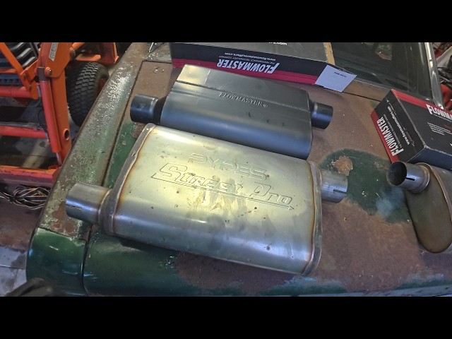 PYPES Street Pro mufflers vs flowmaster 40 series mustang 289