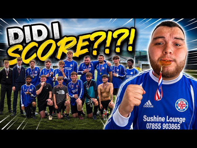 I PLAYED IN MY FIRST EVER CHARITY FOOTBALL MATCH...