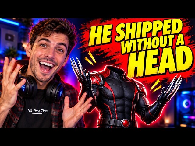 The Headless Port: Wolverine Shipped Without a Face ️