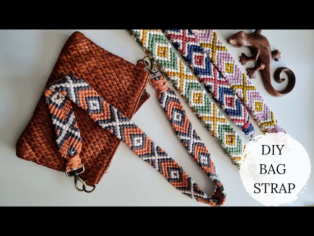 Macrame Bag Strap Tutorial, Preventing tangling yarns explained, Replacement Bag Strap Kit DIY Guide