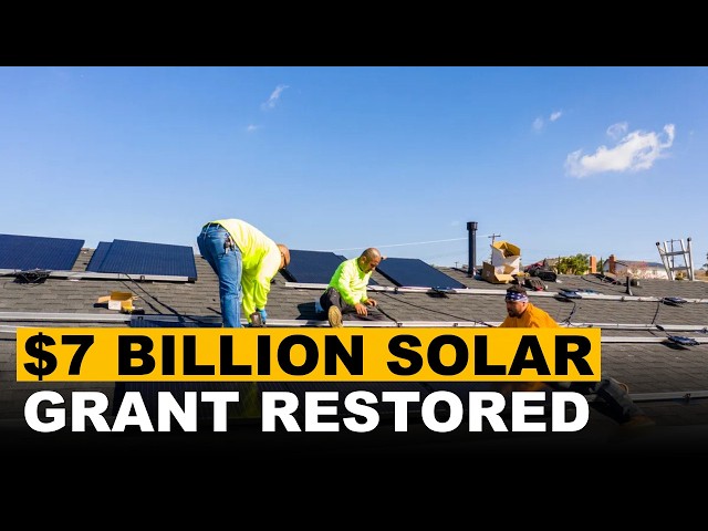 Federal Judge Restores $7 Billion Solar for All Program After EPA Defeat