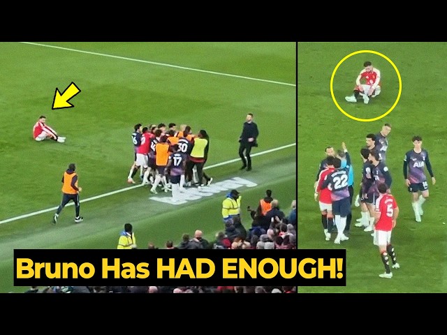 Bruno Fernandes Has Genuinely Given Up — Look at His Reaction in Shaw vs Bentancur FIGHT!