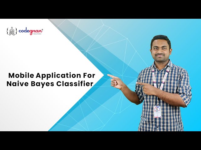 Mobile Application For Naive Bayes Classifier  | Naive Bayes Classifier Example | MIT App Inventor