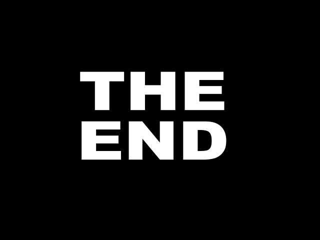 THE END of the canal