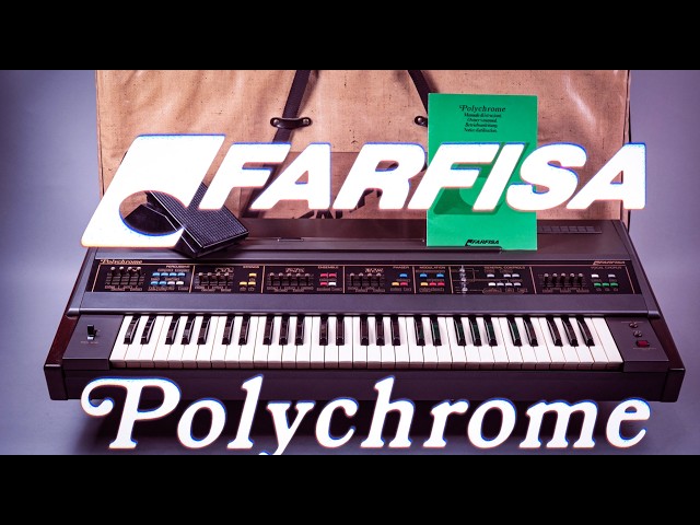 FARFISA POLYCHROME (1979) - The String Machine That Rules Them All - HD