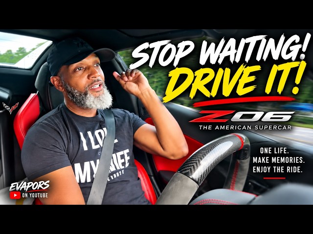 C8 Z06: STOP WAITING & ENJOY YOUR LIFE! The American Supercar Is ALIVE 🔥
