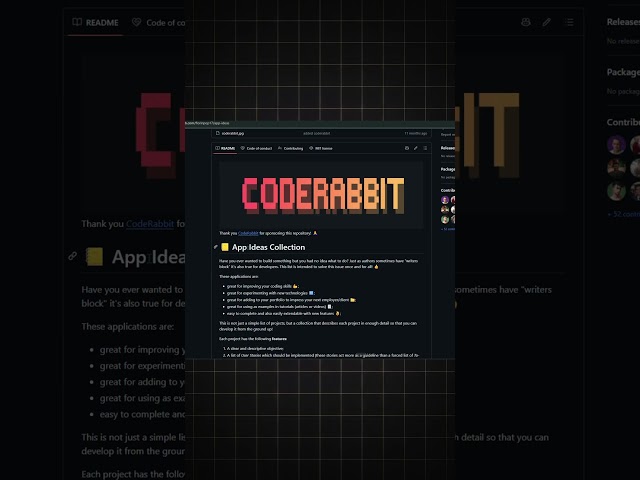 No more 'what should I build' — use this GitHub repo instead 🚀 #coding #programming