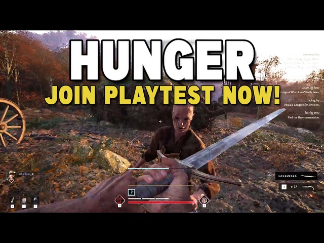 HUNGER JOIN PLAYTEST NOW!