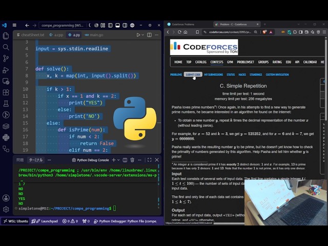 [Python] CODEFORCES Coding Challenges 26/08/23