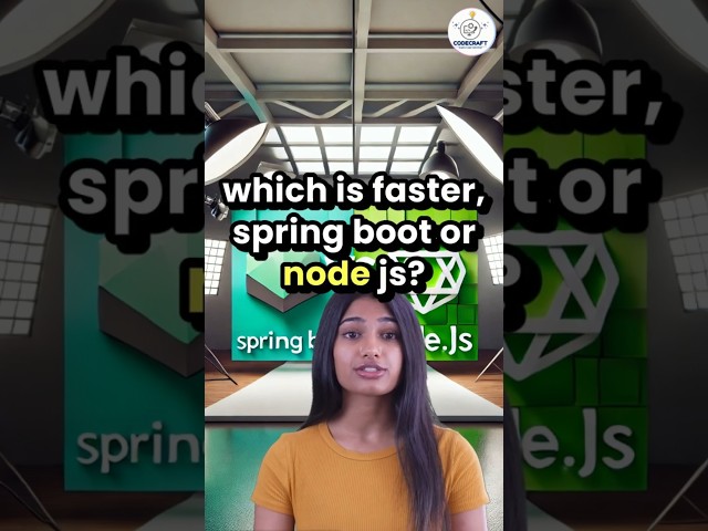 🚀 Node.js vs. Spring Boot – Which One’s Faster? | 💡 Node.js vs Spring Boot – Best for Scalable Apps?