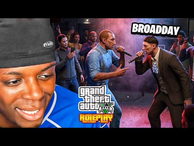 I Battled Rapped against Broadday Blakes in MazzaL20 GTA RP