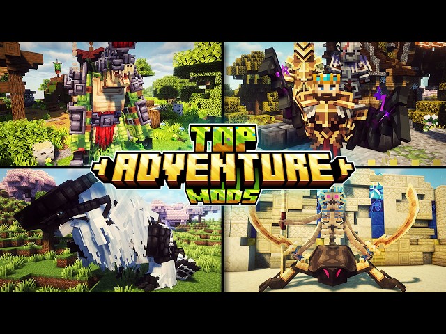 Top 20 NEW Minecraft Adventure Mods in 2026!