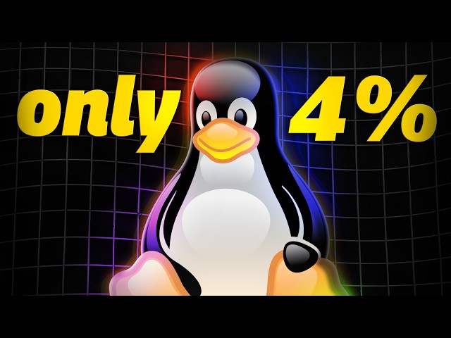Nobody Uses Linux (On Desktop)...Here's Why