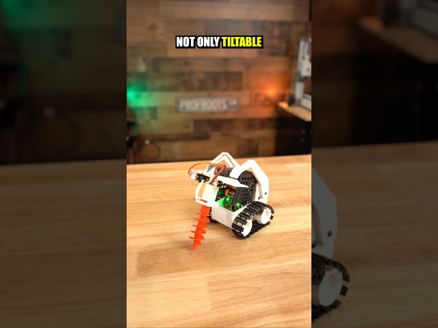 3D Printed RC Skidsteer Auger #3dprinting #rc