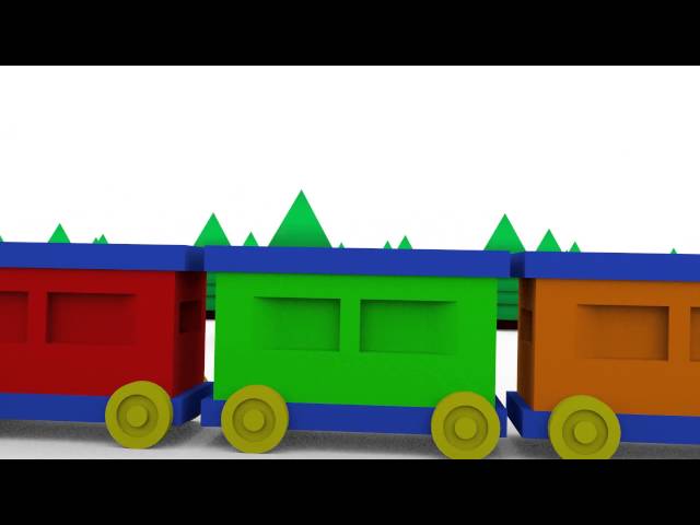 Color Train for Kids   Films By Kris Kids   Learning and Education