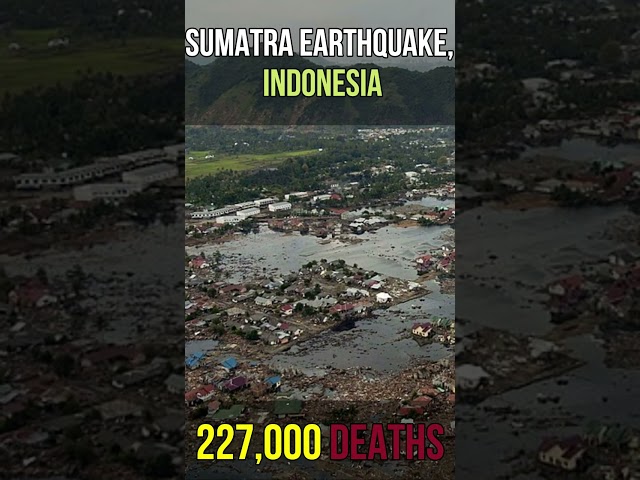 Top 10 Deadliest Earthquakes in History | Record Breaking Disasters