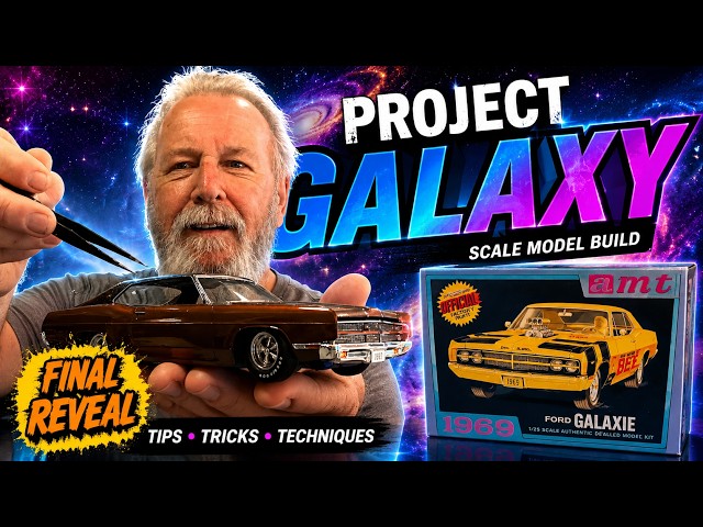 Project Galaxy: Final Reveal af the AMT 1:25 Scale Ford Galaxy