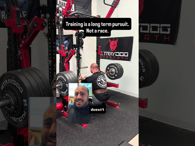 Training is a long term pursuit