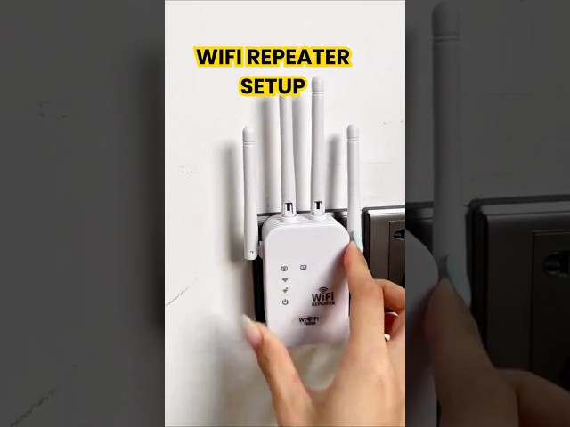 How to Connect WiFi Repeater Easily