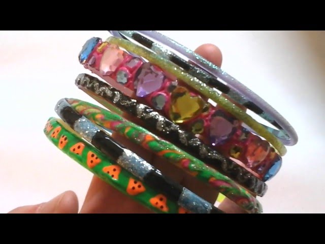 DIY Puffy Paint Head Bands. Hair Accessories. Craft Tutorial.