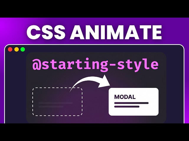 CSS Can Now Animate Elements From Nothing