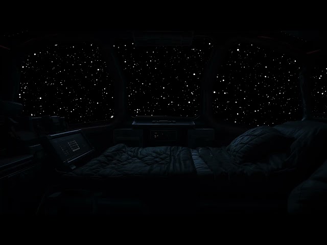 Deep Space Soundscape | Calm Dark Universe Ambience for Sleep, Focus and Stress Relief