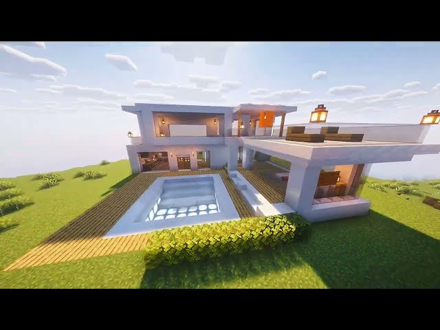 Minecraft: How To Build a Easy Modern House 🏡