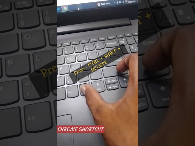 The Secret Shortcut to Delete Your Browser History