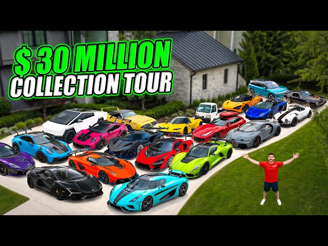 FULL TOUR Of My $30 MILLION Hyper & Supercar Collection 4.0